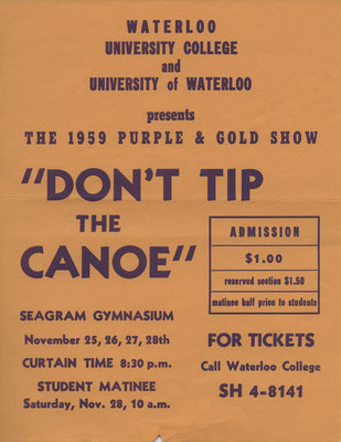 1959 Purple and Gold show