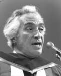 Mel Hurtig at Wilfrid Laurier University fall convocation 1985