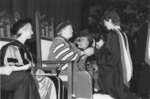 Maureen Forrester at Wilfrid Laurier University spring convocation 1986
