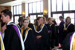 Graduates at Laurier Brantford spring convocation 2004