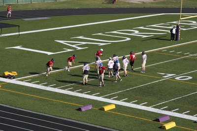 Wilfrid Laurier University football team practice, 2007