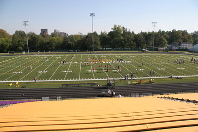 Wilfrid Laurier University football team practice