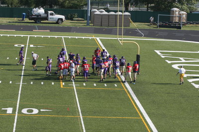 Wilfrid Laurier University football team practice