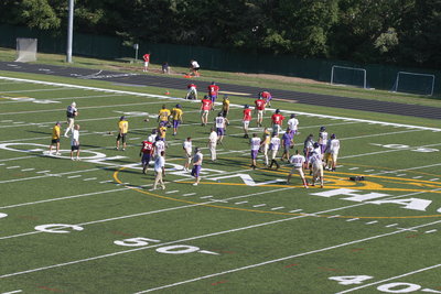 Wilfrid Laurier University football team practice