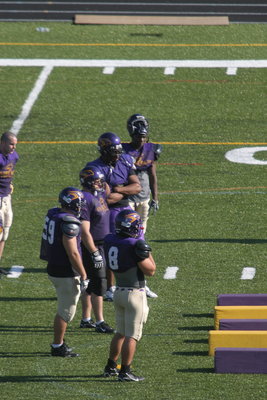 Wilfrid Laurier University football team practice