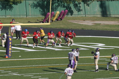 Wilfrid Laurier University football team practice