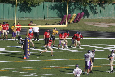 Wilfrid Laurier University football team practice