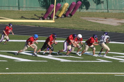 Wilfrid Laurier University football team practice