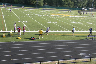 Wilfrid Laurier University football team practice