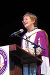 Maude Barlow at Laurier Brantford spring convocation 2004