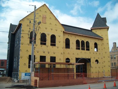 Construction of the Student Centre, Laurier Brantford