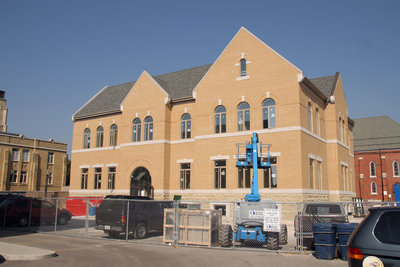 Construction of the Student Centre, Laurier Brantford