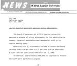 031-1989 : Laurier board of governors approves salary adjustments