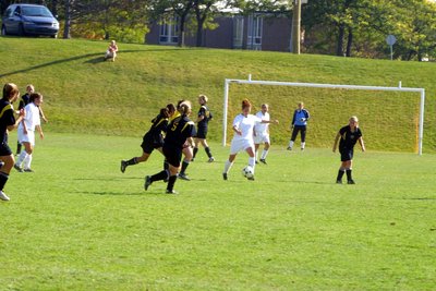 Wilfrid Laurier University women's soccer game