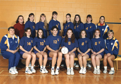 Wilfrid Laurier University women's volleyball team, 1994-95