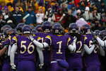 Wilfrid Laurier University football players during 2005 Vanier Cup game