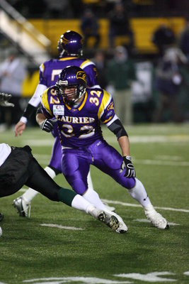 Nick Cameron during the 2005 Vanier Cup national championship game