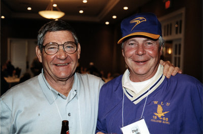 Rich Newbrough and Don Smith at Laurier Golf Classic Tournament event