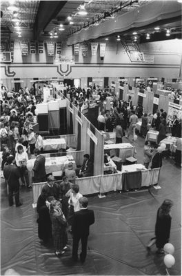 Wilfrid Laurier University career fair, 1987