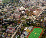 Aerial view of Wilfrid Laurier University campus, 2002