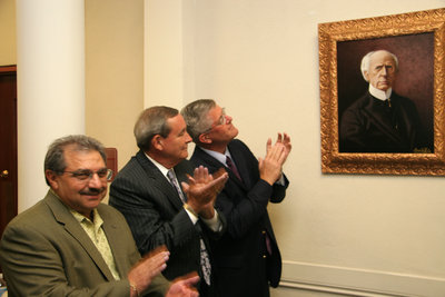 Unveiling of Sir Wilfrid Laurier protrait