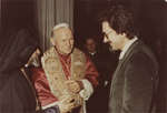Erich Weingartner with Pope John Paul II