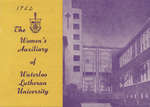 The Women's Auxiliary of Waterloo Lutheran University, 1962
