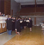 Wilfrid Laurier University Choir at Boar's Head Dinner, 1981