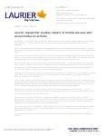 094-2012 : Laurier researcher studies impact of mobile devices and social media on schools