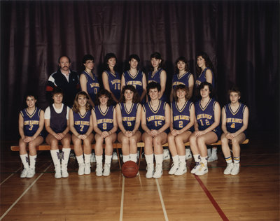 Wilfrid Laurier University's women's basketball team, 1986-1987