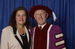 Chancellor Bob Rae and Arlene Perly Rae at Wilfrid Laurier University fall convocation 2003