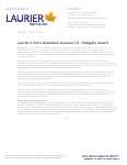 112-2012 : Laurier's Chris Alcantara receives J.E. Hodgetts Award