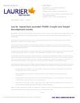 136-2012 : Laurier researchers awarded SSHRC Insight and Insight Development Grants