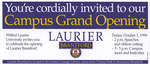 Laurier Brantford Grand Opening invitation
