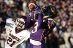 Andrew Agro makes a reception during the 2004 Yates Cup