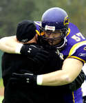 Mitch Zappitelli and Gary Jeffries at 2005 OUA semi-final game