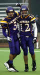 Wilfrid Laurier University football players at 2005 Ontario University Athletics (OUA) semi-final game