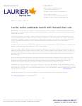 152-2012 : Laurier centre celebrates launch with Harvard chair visit