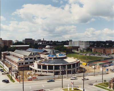 Construction of the Science Building, Wilfrid Laurier University