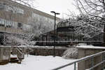 Wilfrid Laurier University campus during the winter, 2005