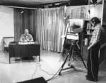 Ralph Blackmore during a Telecollege filming