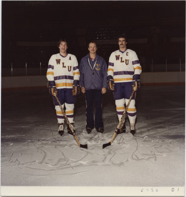 Members of the Wilfrid Laurier University Men's Hockey Team, 1981