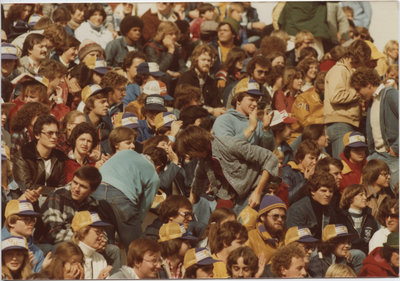 Crowd at Seagram Stadium, 1979