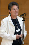 Susan Horton at the official opening of the Faculty of Education, Wilfrid Laurier University