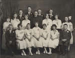 St. Peter's Evangelical Lutheran Church confirmation class, 1925