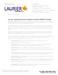 80-2013 : Laurier researchers and students receive NSERC funding