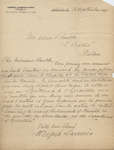 Letter from Wilfrid Laurier to Ulric Barthe, September 18, 1890