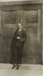 Earle Shelley on Willison Hall steps