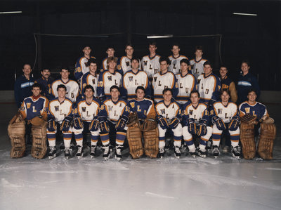 Wilfrid Laurier University men's hockey team, 1985-1986