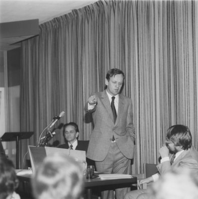 Jean Chrétien speaks at Wilfrid Laurier University